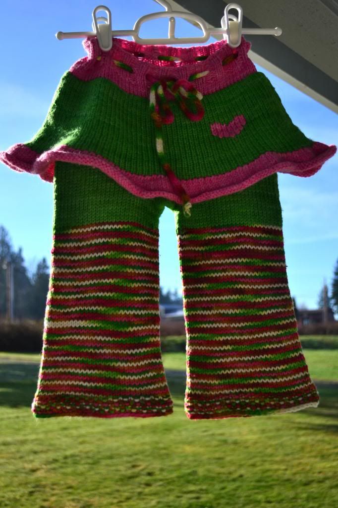 Medium Birthday Girl Skirted Longies Medium Birthday Girl Skirted Longies