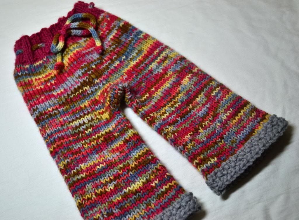 MicsKnitz "Kangaroo" Knit Longies~Small