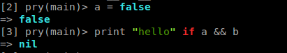 Short circuit evaluation in ruby