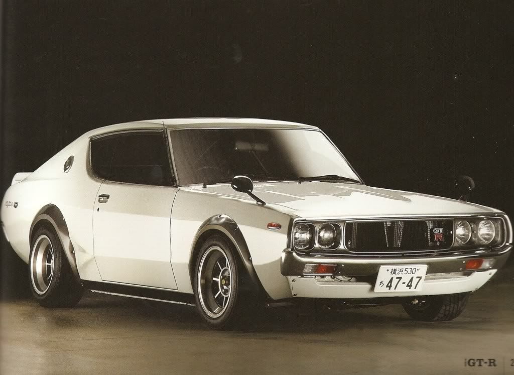 A 1970 Nissan Skyline GTR A 1973 Nissan Skyline GTR