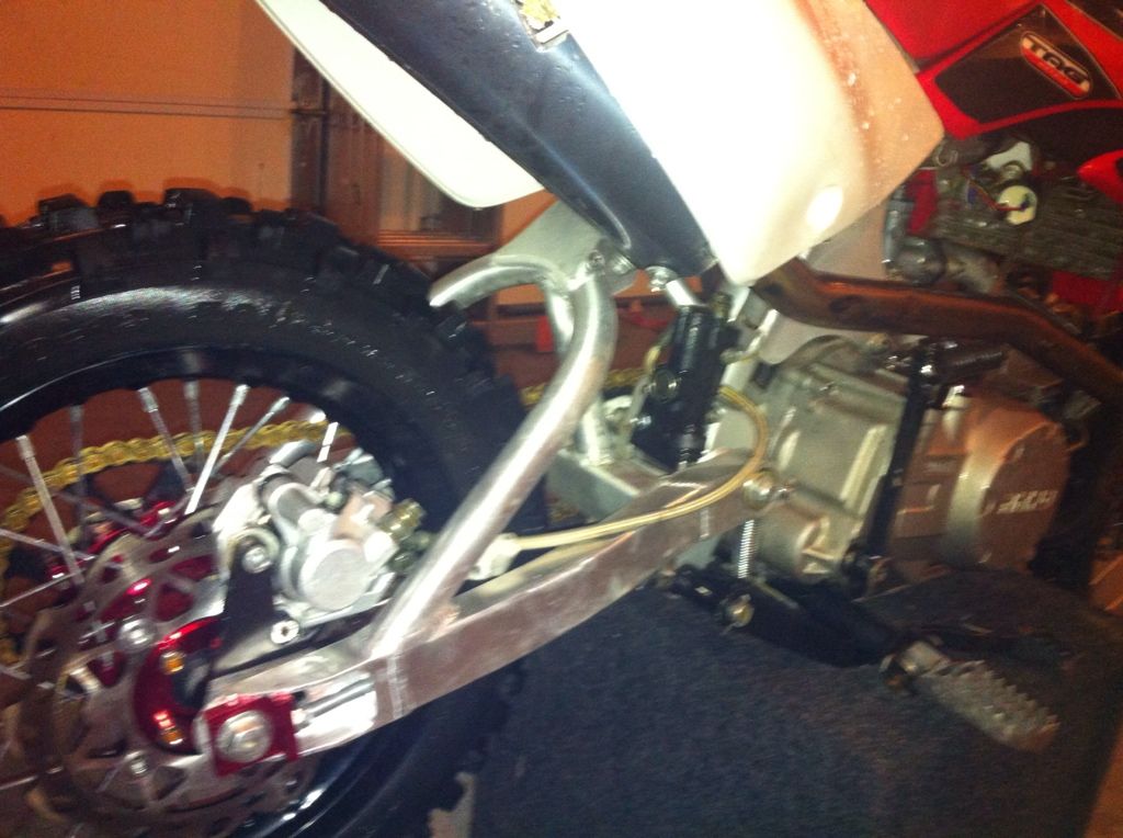 crf70 swing arm