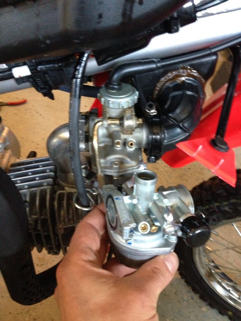 crf110 carb