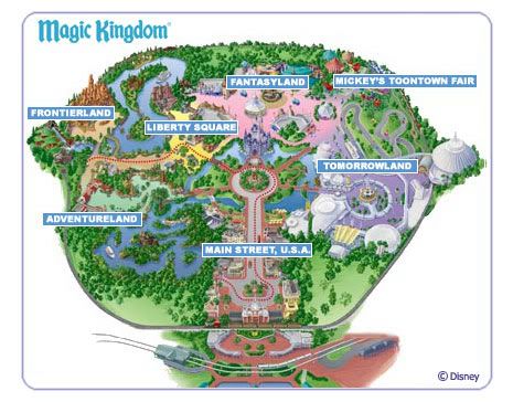 magic kingdom map 2009. Magic Kingdom Map