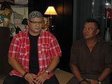 Nizam with Zainal Abidin
