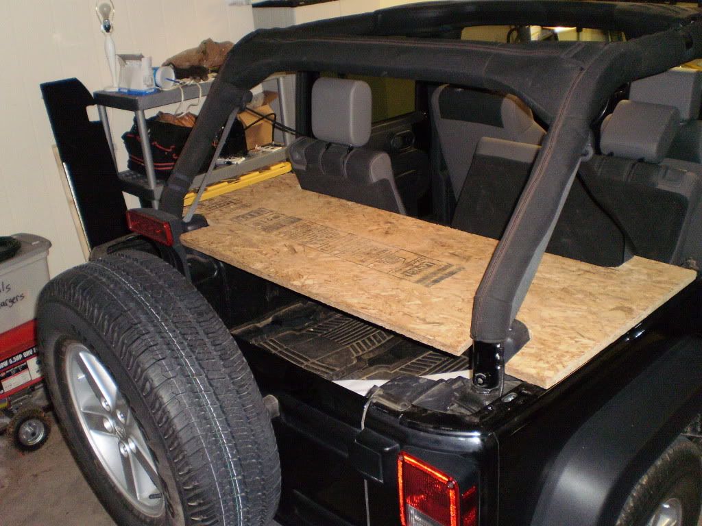 Jeep wrangler unlimited cargo area cover #2