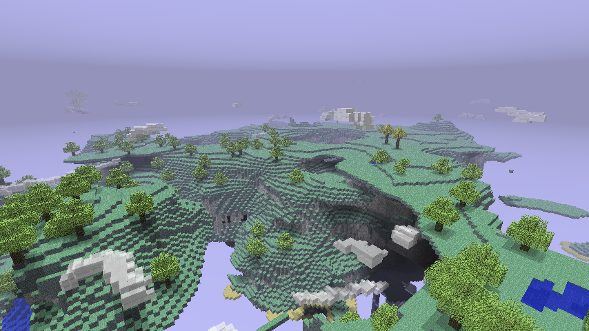 then again, the terrain generator for the sky dimension already ...