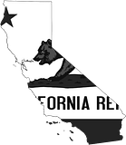 California+flag+map