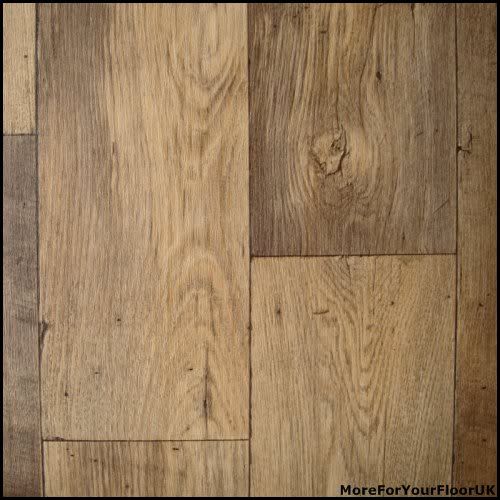 Vinyl Flooring - Dark Brown Oak Wood - Non Slip Lino 3m | eBay
