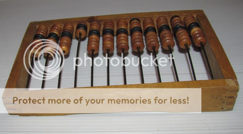 USSR 1960 ORIGINAL Wooden Abacus Vintage Original  