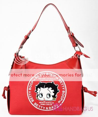 NEW BETTY BOOP Vintage City STAMPs HANDBAG PURSE HOBO  