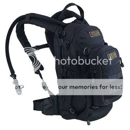 Camelbak Transformer Hydration Military Bag Pack 3.1L Black 20362