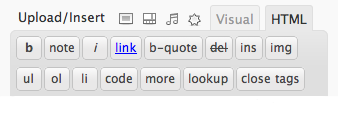 wordpress modded buttons