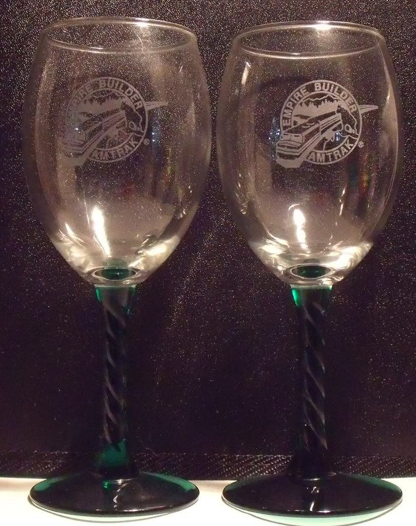 Amtrak Empire Builder Wine Glasses Photo by popsiclemuffin | Photobucket