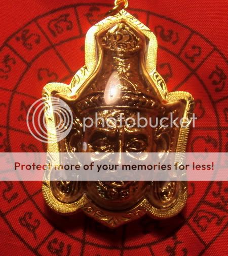 Buddha Thai Amulets Holy PendantsPOR KARE24 K GP Rare  