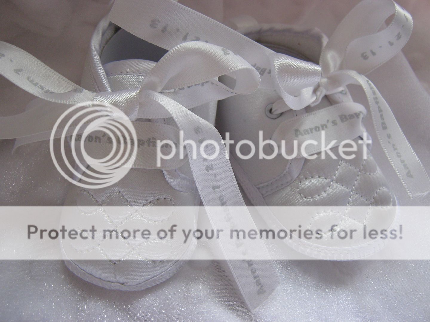 Baby Boys Christening Baptism Shoes Boots White or Cream Personalized Name Date